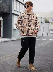 Sudadera Extra Grande para Hombre, 100% Algodón, Diseño Vintage de Esqueleto, Ecológica, para Invierno, Estilo Urbano - Product Image 5