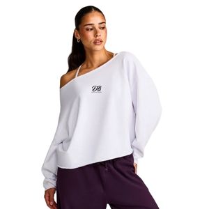 Sudadera Informal para Mujer, Suave y Cálida, de Manga Larga, Cuello Redondo, Corte Holgado, Ropa de Moda para Otoño e Invierno - Product Image 1