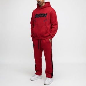 ชุดวอร์มพิมพ์ลายตามสั่ง พร้อมปักโลโก้ ผ้าฝ้าย 100% เนื้อหนา สำหรับทุกเพศ - Product Image 2