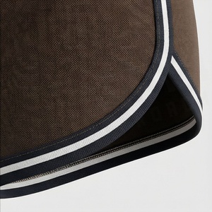 Ensemble de shorts en tricot marron pour femmes, 2 pièces, t-shirt à manches courtes col rond et shorts au-dessus du genou, vêtements de sport décontractés, printemps été - Product Image 6
