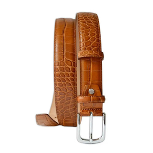 Ceinture en cuir de vachette de haute qualité pour homme, entièrement personnalisée, motif uni décontracté, réversible avec boucle en acier, ceinture en cuir directement de l'usine - Product Image 2