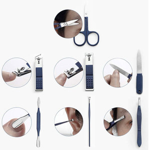 Professional & Home Use Stainless Steel High Quality Portable Nail Care <b>Kits</b> for <b>Manicure</b> & Pedicure - Product Image 2