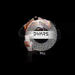 Reloj de Pulsera Automático de Lujo, Cristal de Zafiro, Diamante Moissanite Color D VVS1, Acero Inoxidable, Automático, Resistente al Agua - Product Image 2