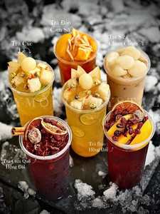 Vasos Desechables de Plástico PP Listos para Enviar con Tapas Planas o Abombadas, Vasos para Bebidas Calientes y Frías para Café, Té, Jugo, Gran Venta 2025 - Product Image 5