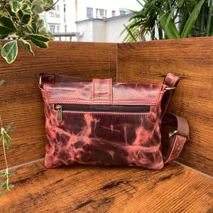 Wholesale OEM/ODM Stylish Women Full Grain Genuine Leather Handbag High Quality Cow Leather Luxury Designer Luxury Crossbody Bag - Product Image 6