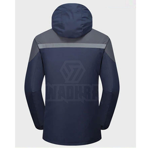 Best quality Customized <b>Stand</b> Collar Front Logo Hooded Light <b>Weight</b> Breathable Winter Softshell Jacket for Men - Product Image 1