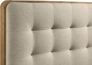 Cama de plataforma completa sólida de diseño tradicional de madera Robyn para muebles del hogar - Product Image 4