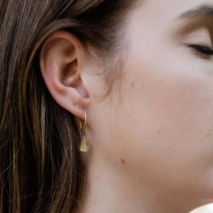 Pendientes de Aro de Citrino Natural Hechos a Mano, Chapados en Rodio, de 8-10mm, con Piedras Preciosas Naturales, Pendientes Colgantes Clásicos, Joyería de Piedra de Nacimiento, Regalo para Ella - Product Image 5