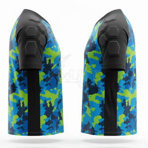 Nuevo Estilo, Venta al Por Mayor, Logotipo Personalizado, Talla Grande, Jersey de Portero de Manga Corta 100% Poliéster, Transpirable y Duradero - Product Image 4