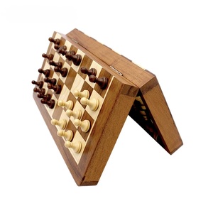 ILAHI's Eco-Friendly Rustic Polished Rectangle <b>Chess</b> <b>Board</b> Game 100% Handmade Pure Wood Animal/Love Style Customized Size <b>Chess</b> - Product Image 2