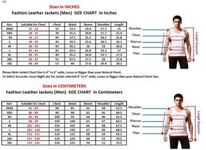 แจ็คเก็ตหนังมอเตอร์ไซค์แฟชั่นฤดูหนาวปี 2025 ทรงโอเวอร์ไซส์สำหรับผู้ชาย ทรงเข้ารูป หนัง PU กันน้ำ อุ่นสบาย - Product Image 6