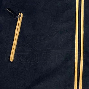 Chaleco de forro polar para hombre y mujer, ligero, 330 GSM, doble capa, sin mangas, para exteriores, bordado, para caza y viajes. - Product Image 5