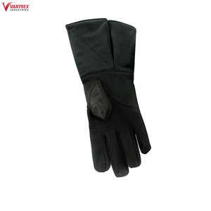 Gants de mécanicien électriques en cuir croûte de haute qualité, résistants à la chaleur, imperméables, hiver, personnalisables OEM pour la construction - Product Image 2