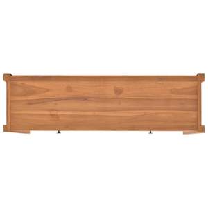 Mesa Consola de Madera Contrachapada de Teca de 55.1 X 15.7 X 29.5 Pulgadas, Elegante Mesa Consola de 55.1 X 15.7 X 29.5 Pulgadas - Product Image 6