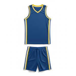 Maillot de basketball sans manches 100 % polyester à séchage rapide, antibactérien, pour adultes, en tissu mesh respirant, avec logo personnalisé, grandes tailles, nouveauté - Product Image 1