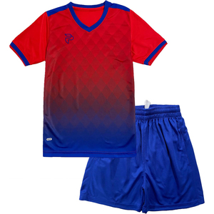 Meilleur design, couleur et taille personnalisées, uniforme de football respirant à manches courtes, vêtements de sport de haute qualité, confortables - Product Image 1