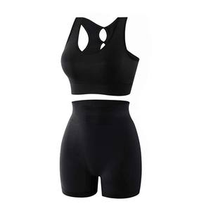 Conjuntos de Ropa Deportiva para Mujer, Tallas Grandes, para Yoga, Playa y Natación, Colores Sólidos, Cintura Elástica Transpirable, Protección UV, Alta Demanda 2025 - Product Image 6