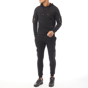 เสื้อฮู้ดผู้ชายผ้าฟลีซแบบมีซิป สีพื้น แต่งซับใน สำหรับฤดูหนาว แฟชั่นใหม่ - Product Image 6