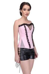 Corsés para mujer, sexys, moldeadores, modernos, de cuero, para tallas grandes, transpirables. - Product Image 4