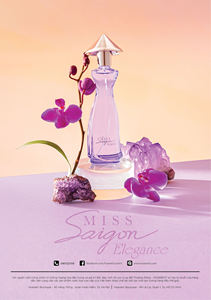 Perfume de Mujer Eau de Parfum Chypre de Larga Duración, Uso Diario, Lujoso, Vietnam, Miss Saigon Elegance-Amethyst 50ml, Venta al Por Mayor - Product Image 3