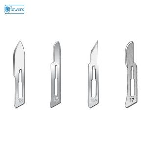 Hojas de Bisturí Quirúrgico de Calidad Premium 13 15 15A 17 para Cirugía General, Instrumento Manual con Certificación CE, Clase I - Product Image 1