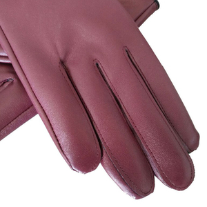 ถุงมือหนังแกะคุณภาพดีที่สุด ดีไซน์ใหม่ ถุงมือหนังแฟชั่นที่สวมใส่สบาย - Product Image 5
