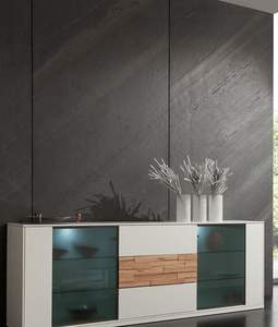 Revêtement mural en pierre mince gris foncé de type béton de la marque Natural Stone Market, blocs de pierre ardoise de 4x2 et 4x8 pieds, produit d'ardoise de qualité supérieure - Product Image 3