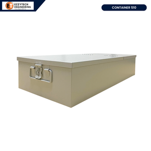 Contenedor ET Resistente con Cerradura 510, Caja para Equipos Eléctricos, Contenedor de Almacenamiento de Acero con Recubrimiento en Polvo para Herramientas Eléctricas y Equipos - Product Image 2