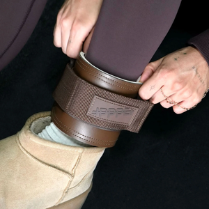 Sangles de cheville en néoprène rembourrées pour la musculation, avec anneaux en D réglables pour fixation de câble, entraînement de fitness en salle de sport - Product Image 6