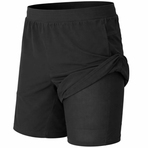 Premium Men's Black Sport <b>Shorts</b> Quick Dry Knitted Fabric Regular Fit Casual Athletic <b>Shorts</b> for Active Everyday Wear - Product Image 1