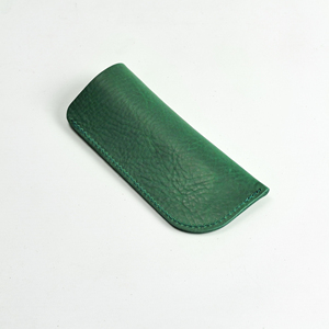Handmade Leather Glasses Case Genuine Cowhide Pouch Luxury Soft Slim Travel <b>Sunglasses</b> Cover Spectacles Bag LGC-0138 - Product Image 1