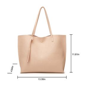 2024 nouvelles dames sacs à main en cuir PU à la mode couleur Pure collège filles sac à main femmes sac à main - Product Image 4