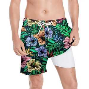 Pantalones Cortos Sublimados de Diseño Personalizado, Ropa Deportiva Transpirable de Poliéster de Secado Rápido, Proveedor OEM ODM - Product Image 5