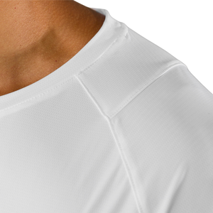 Chemise à manches courtes blanche pour homme, coton premium confortable, vêtements décontractés tendance, chemise de sport élégante, vêtements de sport en gros - Product Image 5