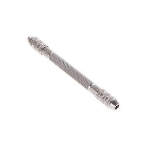 Mandrin de perçage manuel à double tête, support de foret, poinçon, 4,13 pouces, outil de fabrication de bijoux ZetomedPro - Product Image 1