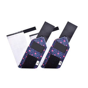 Attaches-poignets en coton confortables pour une prise fiable et une performance optimale lors des tractions et de la musculation - Product Image 1