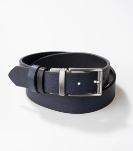 Ceintures réversibles tendance en cuir véritable pour hommes, ceintures perforées élégantes, ceintures double face pour jeans, vente en gros, logo personnalisé - Product Image 2