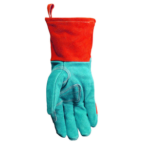 Gants de soudage en cuir de vachette de qualité supérieure avec doublure en Kevlar, résistance aux hautes températures, gants de protection pour soudeurs - Product Image 2