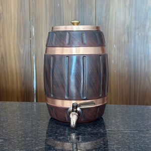 FBA Copper Water Dispenser Hot Sale Copper Water Dispenser Hand Crafted Matte Finish Copper Water Dispenser - Product Image 1