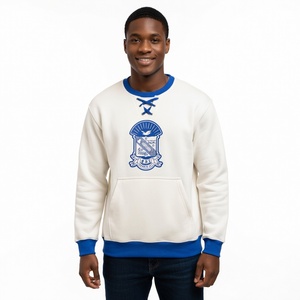 Sudadera con Capucha de Color Sólido para Hombre, Venta al por Mayor de Fábrica, Personalizable, a la Moda, Talla Grande, Cuello Redondo - Product Image 4