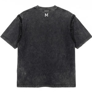 T-shirts grande taille 5XL 6XL pour hommes, vêtements pour hommes corpulents, 100% coton, coupe ample, t-shirts vierges extra larges, vente en gros - Product Image 3