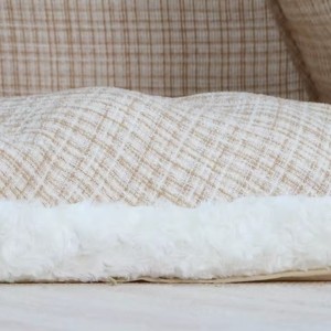 Cama tipi personalizada de poliéster y algodón para gatos y perros, cama tipi para mascotas pequeñas y medianas con almohadilla gruesa de felpa - Product Image 5