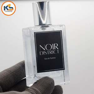 สติ๊กเกอร์ติดขวดน้ำหอมกันน้ำ ติดทนนาน กลิ่นหอม ติดแน่น |   สติกเกอร์ฉลากโลหะพิมพ์ลายแบรนด์หรูหราแบบกำหนดเอง - Product Image 6