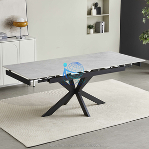 Thanh lịch ngoài trời sang trọng mở rộng 4 ghế 6 ghế ăn sáng bàn cho phòng ăn bàn ăn đặt - Product Image 3