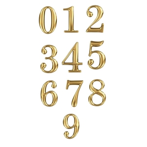 Letras Metálicas 3D de Latón Sólido, Letras del Alfabeto en Dorado Cepillado, Señalización para Logotipos de Oficinas Corporativas y Publicidad Comercial en Exteriores - Product Image 4