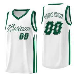 Maillot de basket-ball personnalisé sublimé pour hommes, sans manches, en mesh 100% polyester, respirant, col en V, coupe régulière pour adultes - Product Image 4
