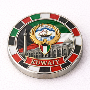 Monedas de Desafío Personalizadas al por Mayor con Logotipo Empresarial, Impresión UV a Todo Color, Baño de Oro en Zinc, Diseño Moderno con Relieve de Imitación Antigua - Product Image 3