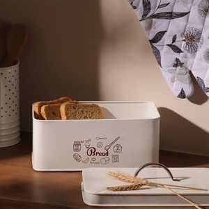 Modern Metal Bread Box Elegant <b>Container</b> <b>for</b> <b>Kitchen</b> Countertop Pantry Home and Food <b>Storage</b> Organization - Product Image 3