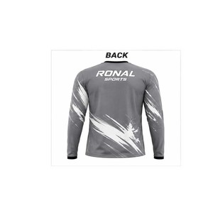 Camiseta Deportiva de Manga Larga para Hombre RONAL, Sublimada, Transpirable, de Poliéster, para Carreras, para Adultos, para Todas las Temporadas - Product Image 2