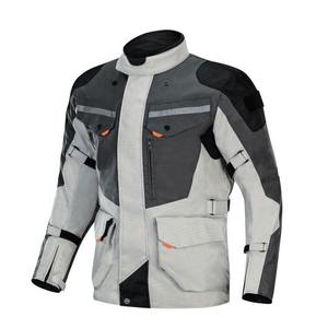 Chaqueta de Motocicleta de Cuero Textil, Cortavientos, Protectora, Reforzada, con Bolsillos Reflectantes, Traje de Motociclismo Urbano, Unisex - Product Image 1